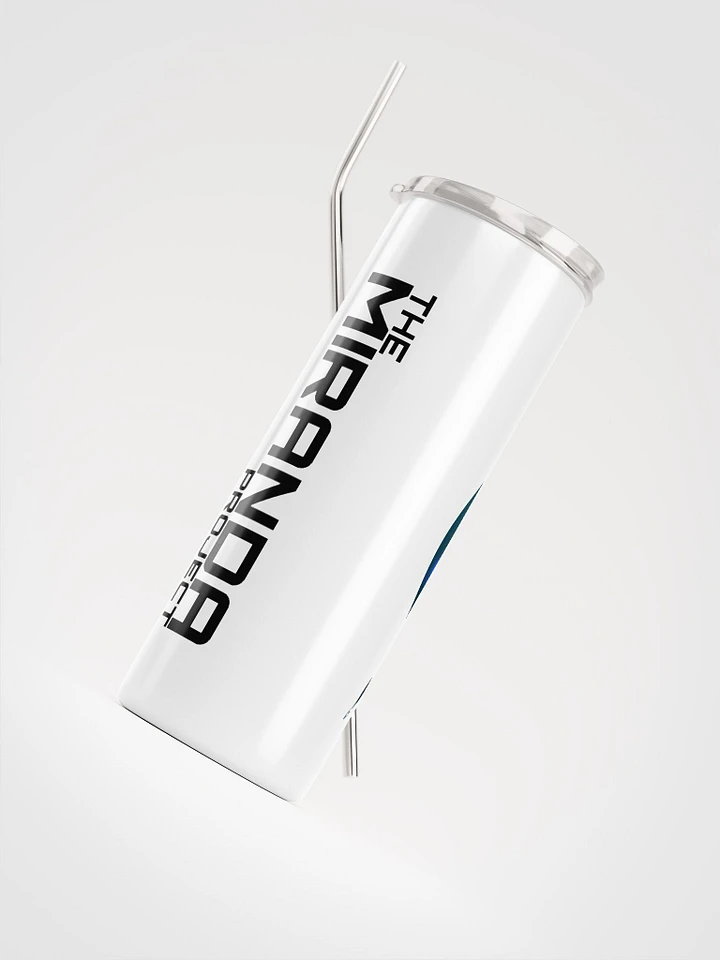 The Miranda Project Logo Stainless Steel Tumbler product image (1)