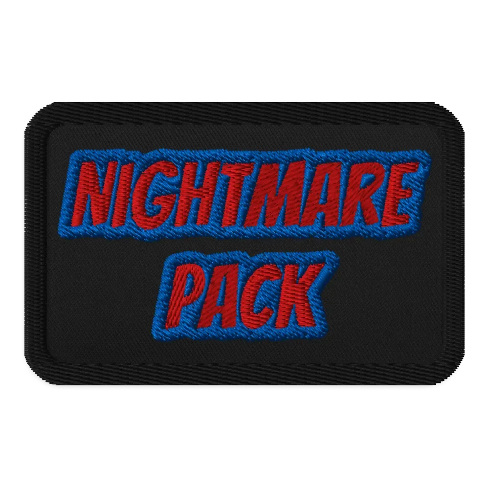 Nightmare Pack Embroidered Patches product image (1)