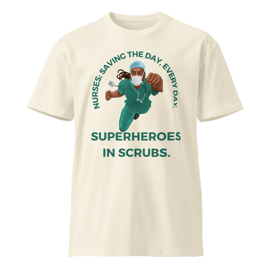 Nurse Superhero Tribute Tee product image (1)