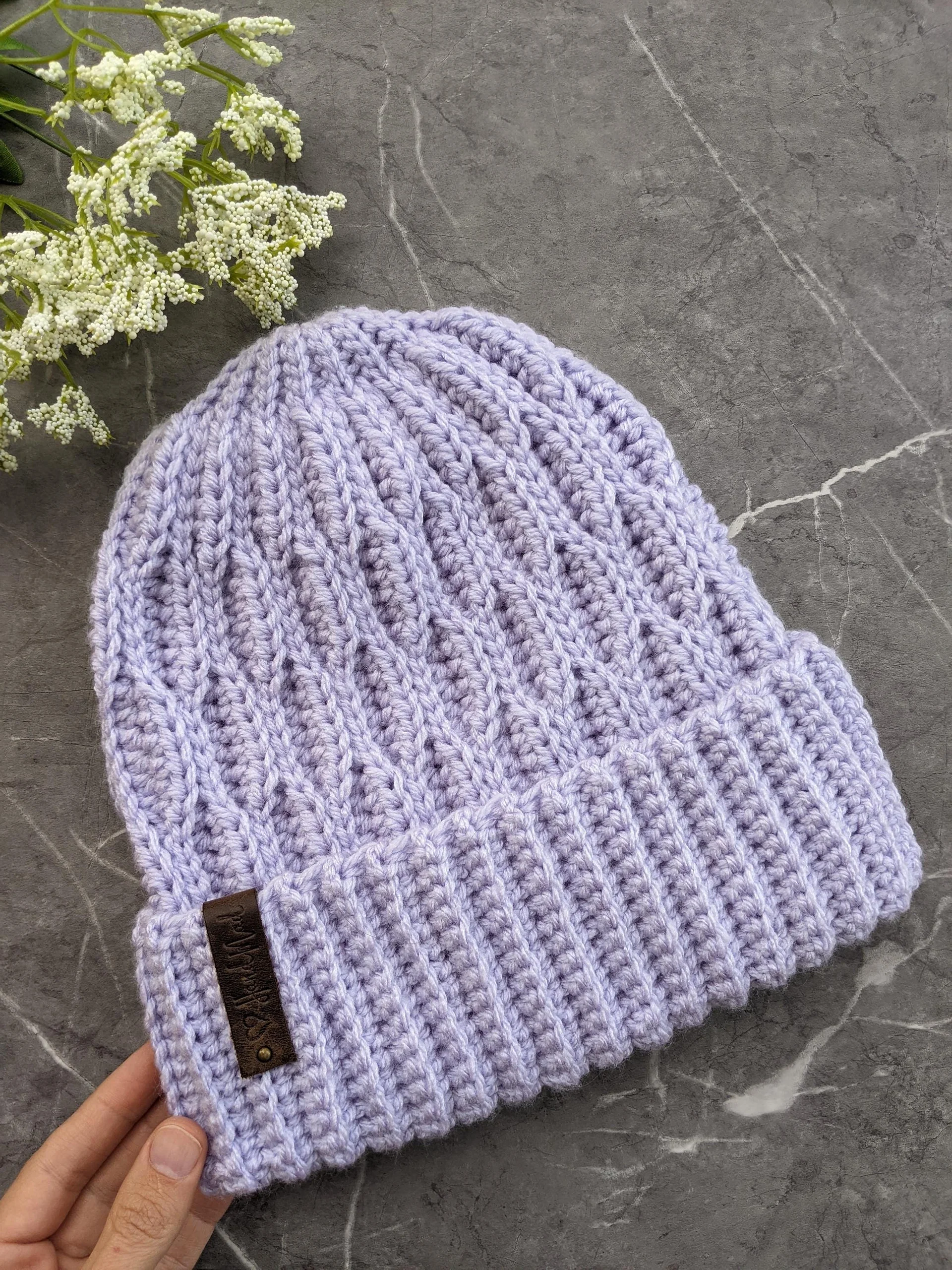 Crochet Ripple Hat Pattern for Women product image (1)