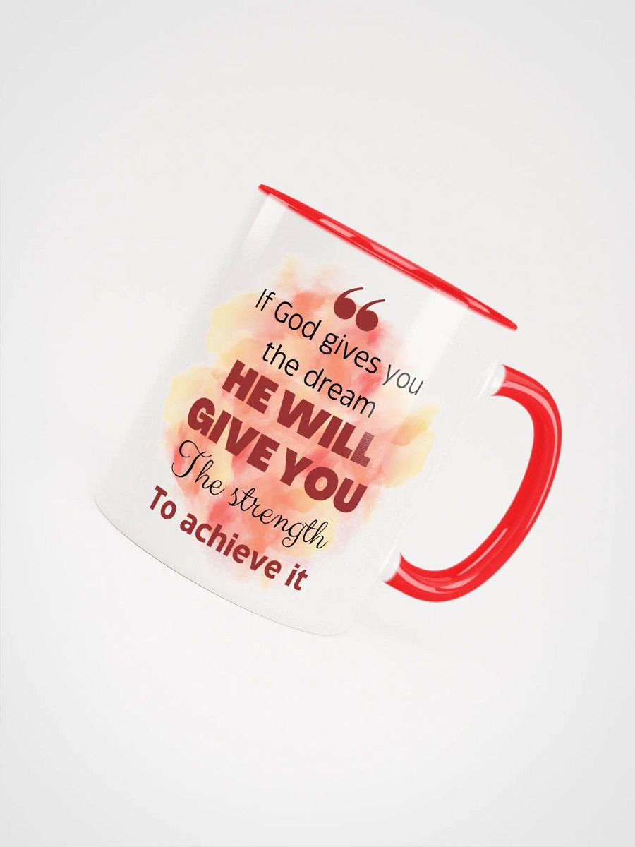 If God gives you a dream mug product image (4)