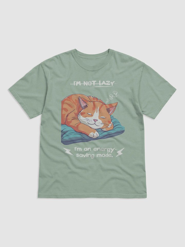 I'm not lazy, I'm on energy-saving mode t-shirt product image (6)