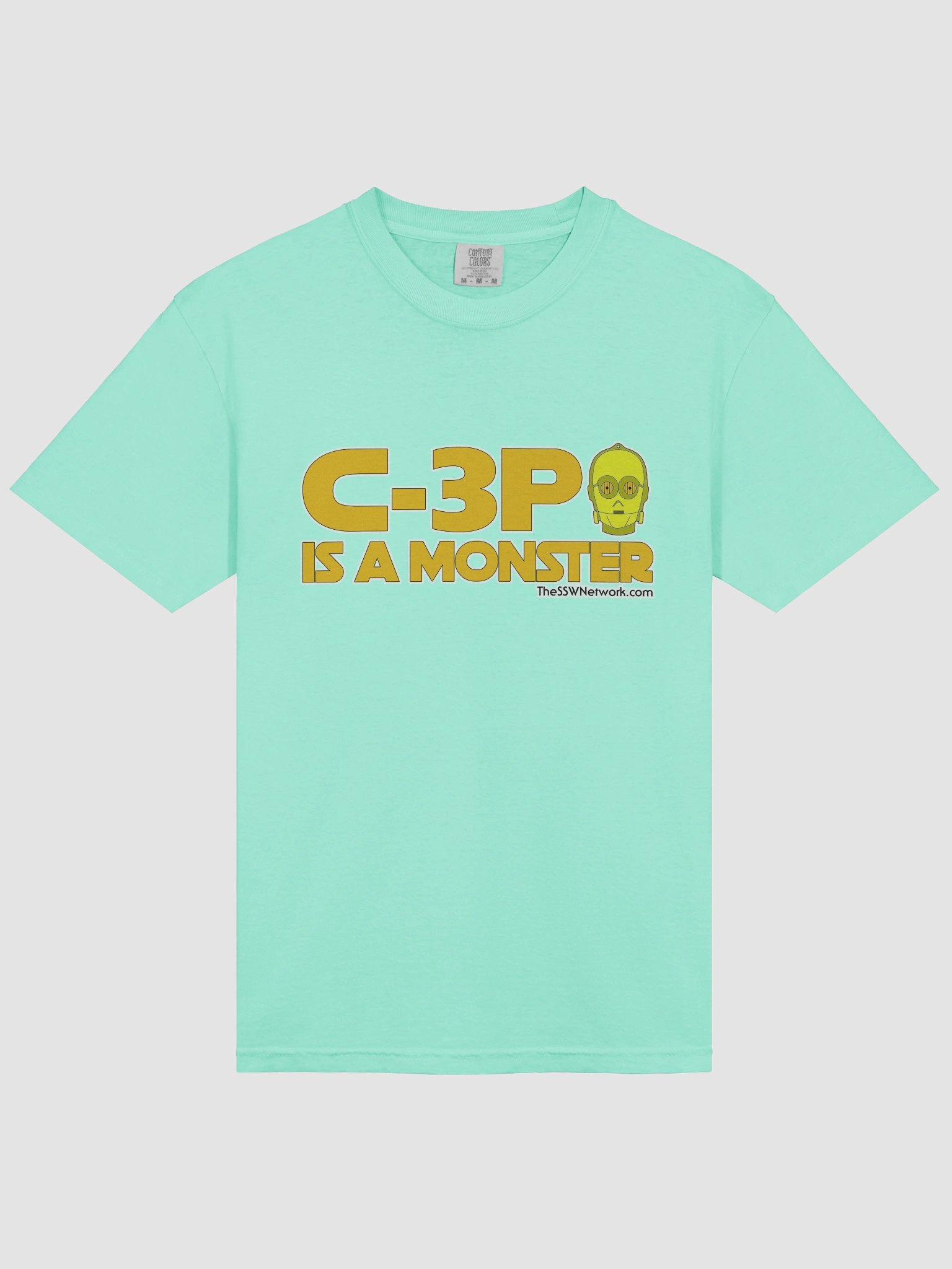 C-3P0 is a Monster Illustration T-Shirt product image (23)