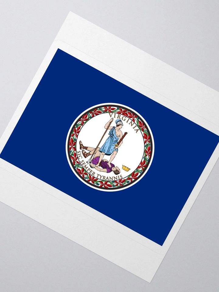 "Virginia" Kiss Cut Stickers product image (2)