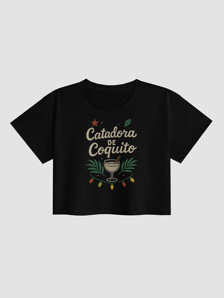 Catadora de Coquito Crop Top product image (1)