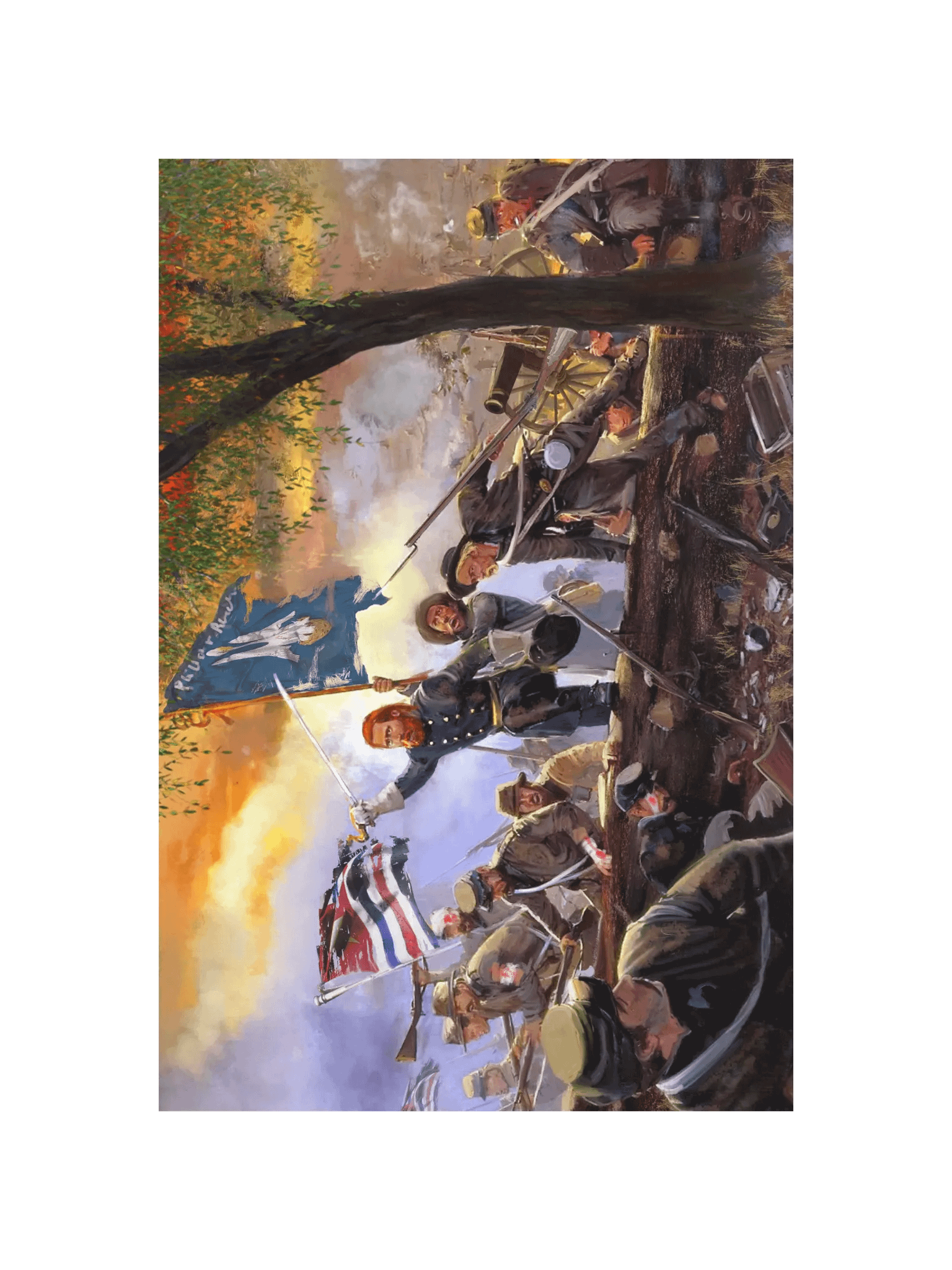 7th LA Pelican Regiment Paper Poster product image (4)