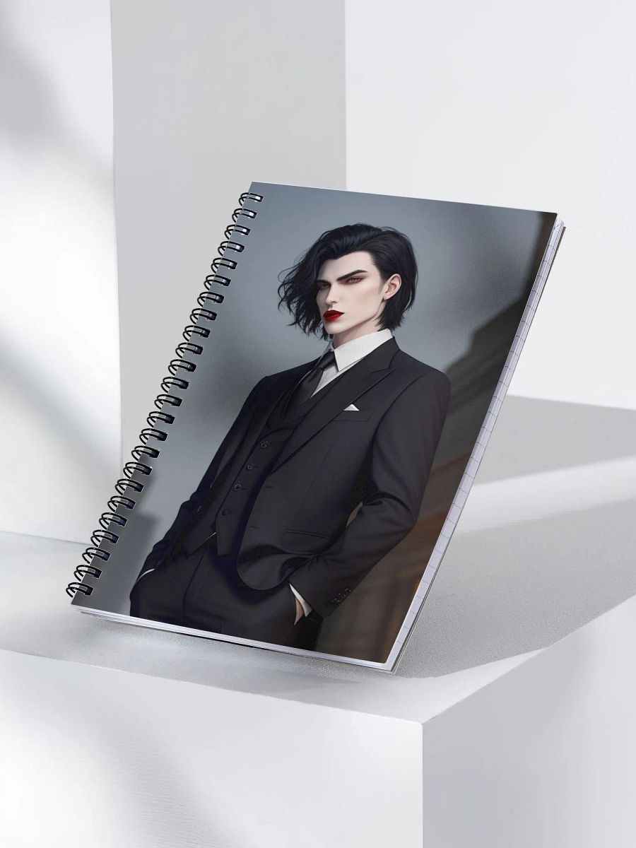 Male Vampire V.3 Spiral Notebook product image (3)