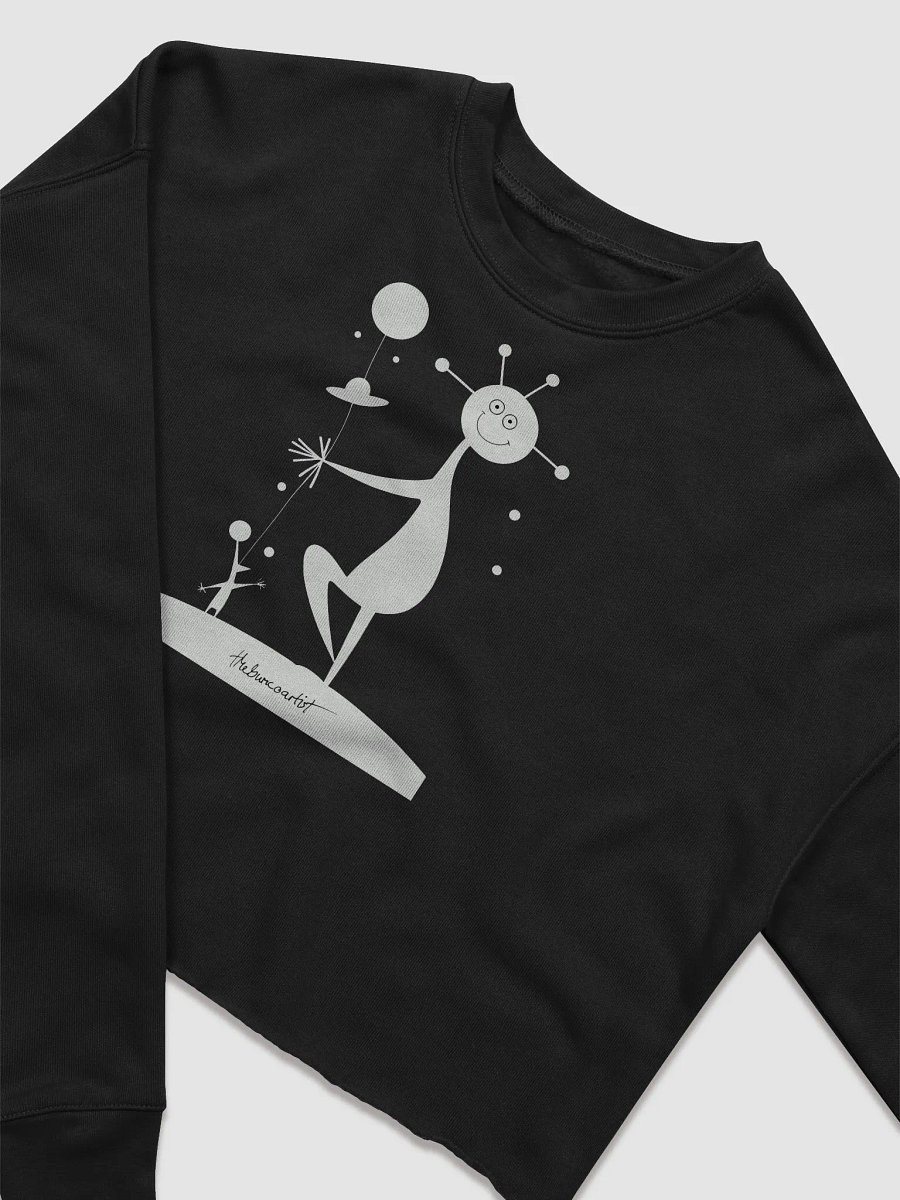Bella+Canvas Women's Fleece Crop Sweatshirt product image (5)