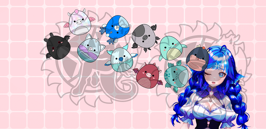 Mythical Cryptid Squishmallow Throwables product image (2)