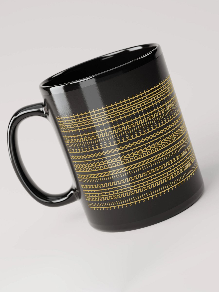 Mug Noir Codé Zen Doré - Je Suis en Paix, C'est Tout - Cadeau Chic product image (3)