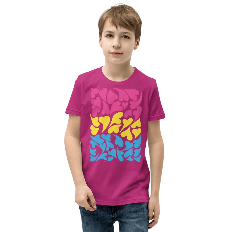 Nestled PRIDE Pansexual T-shirt (Youth) product image (3)