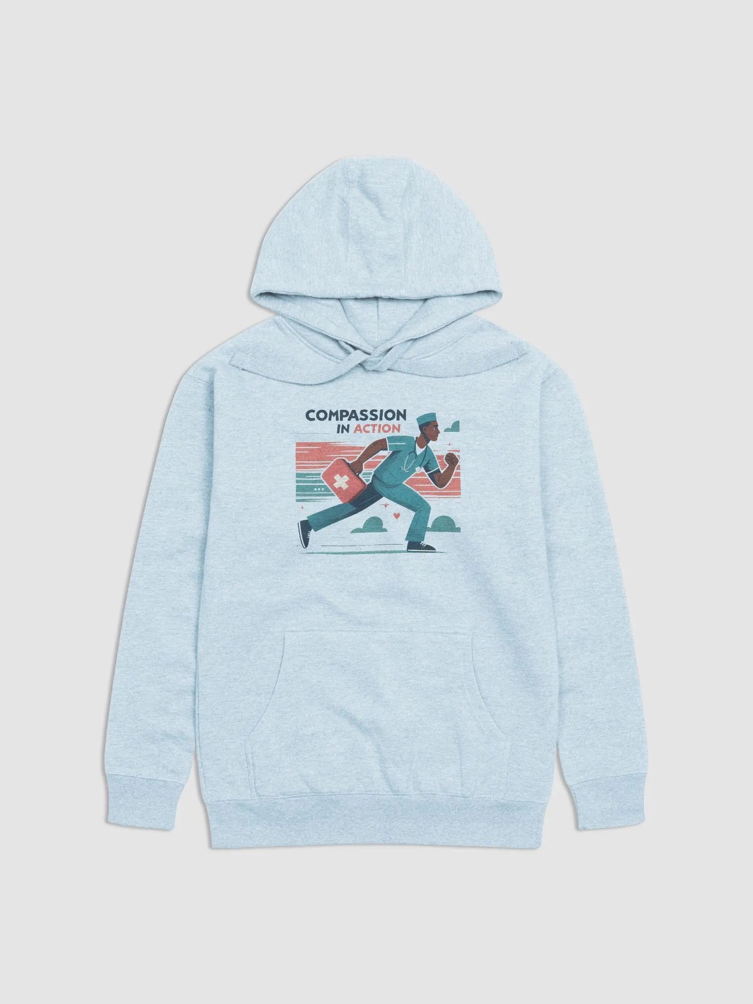Compassion in Action Unisex Premium Hoodie product image (2)