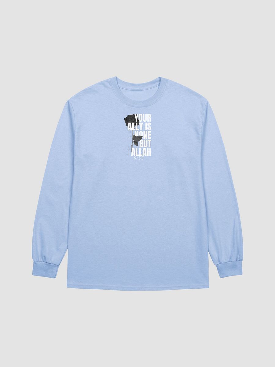 Your ally is none but Allah | Unisex Long-sleeved shirt product image (22)