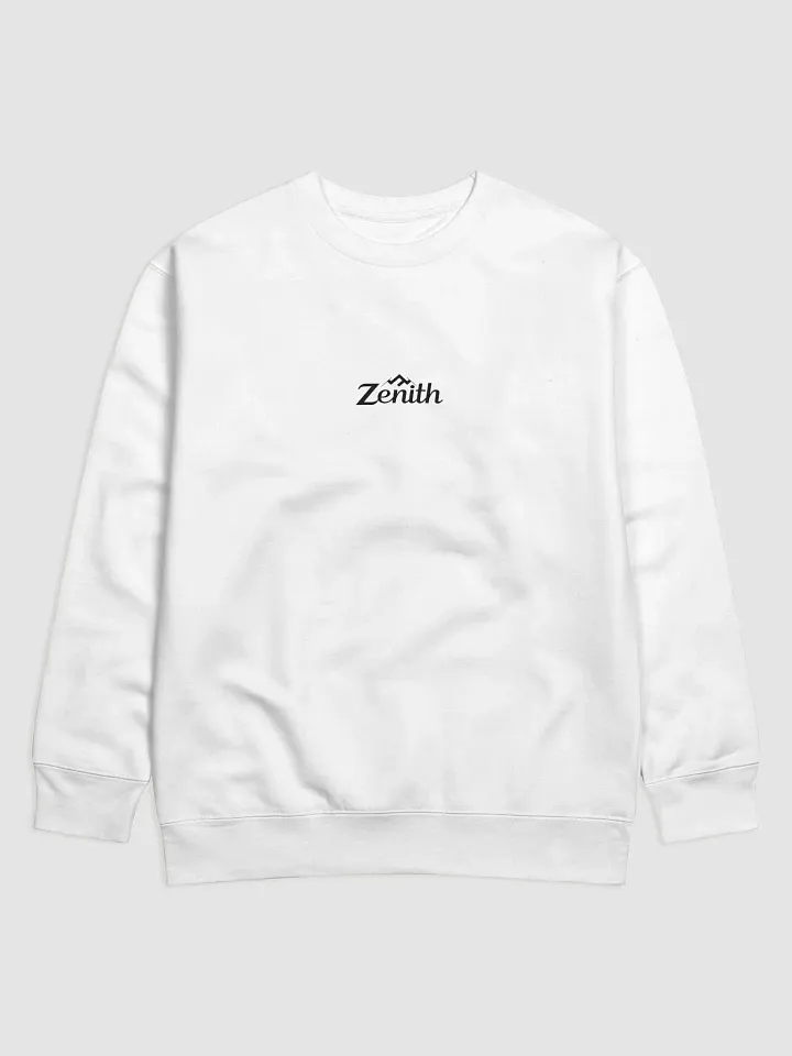 Zenith Signature Unisex Premium Cotton Sweatshirt product image (1)