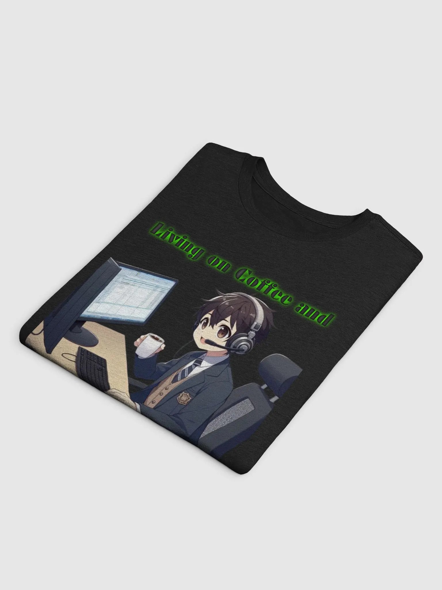 Living on Coffee Tee product image (51)