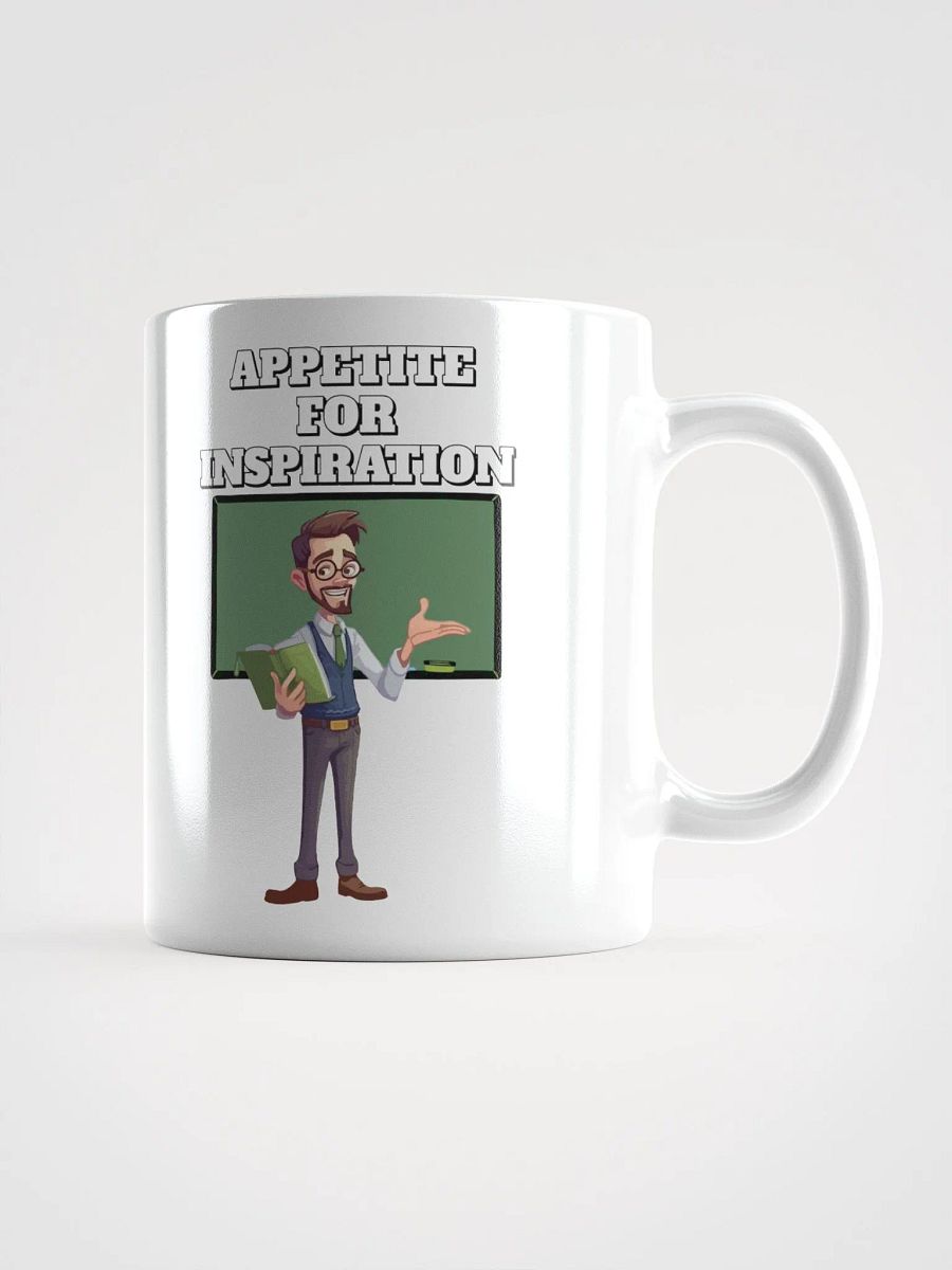 Appetite For Inspiration - Motivation and Inspirational White Coffee Mug product image (10)