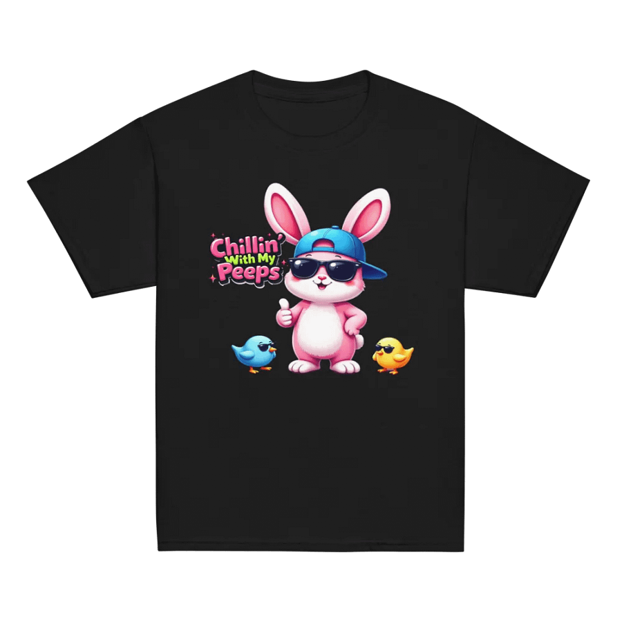 Chillin' With My Peeps! – Funny Easter T-Shirt product image (6)
