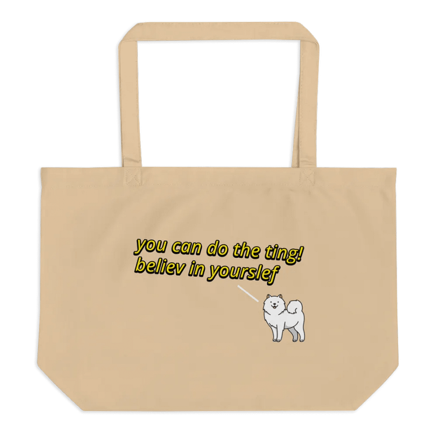 you can do the ting tote bag - 100% organic cotton product image (11)