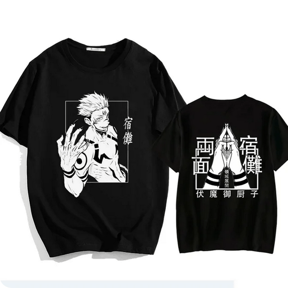 Anime Printed T-shirt JJK product image (1)
