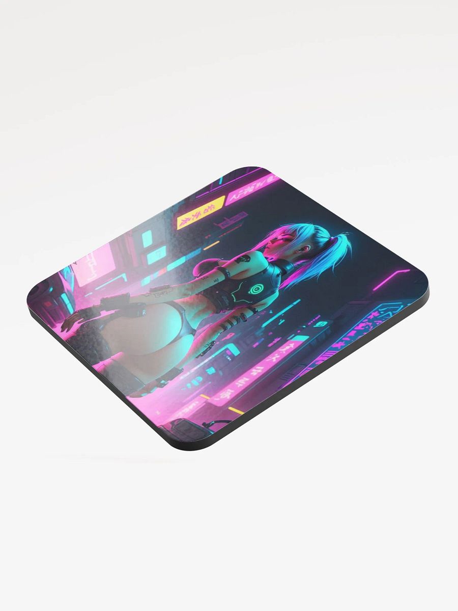 Neon City Nights Cork Coaster product image (3)