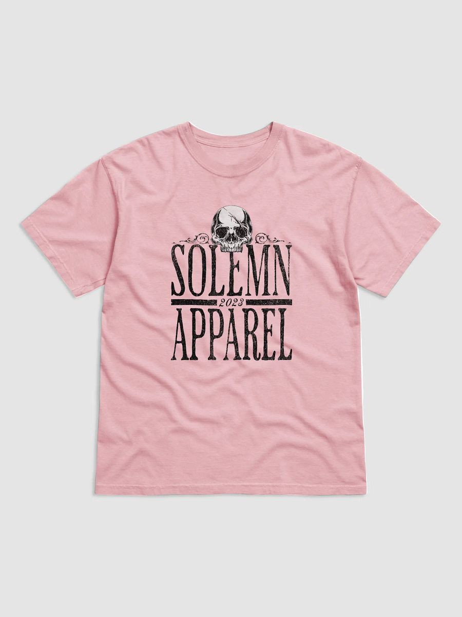 Solemn Skull Unisex Tee (Color Variations) product image (1)