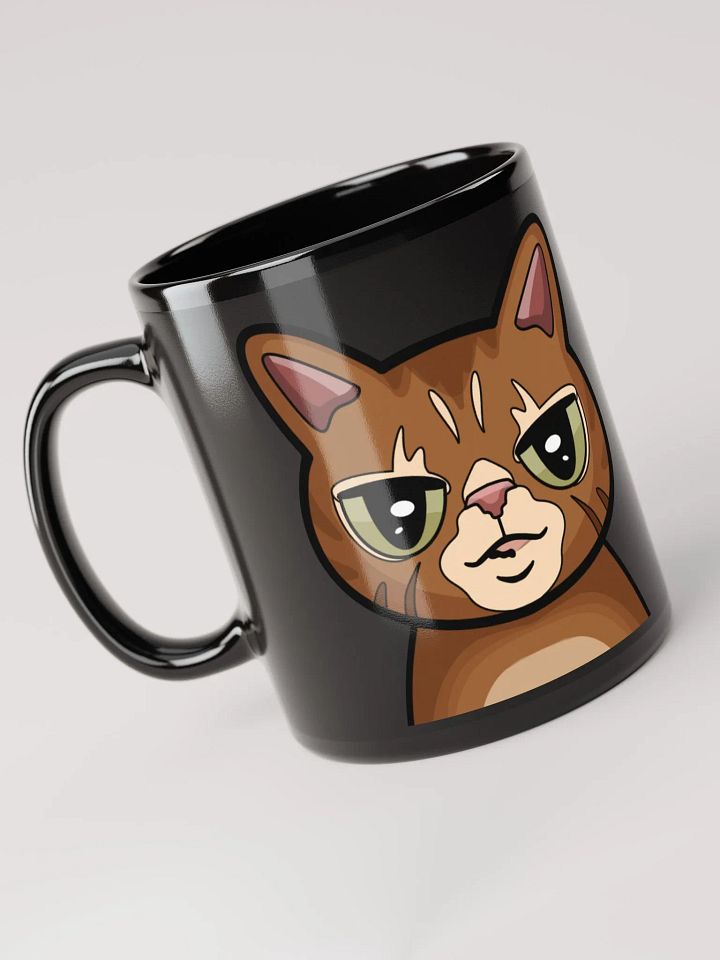 Reggie Black Glossy Mug product image (1)
