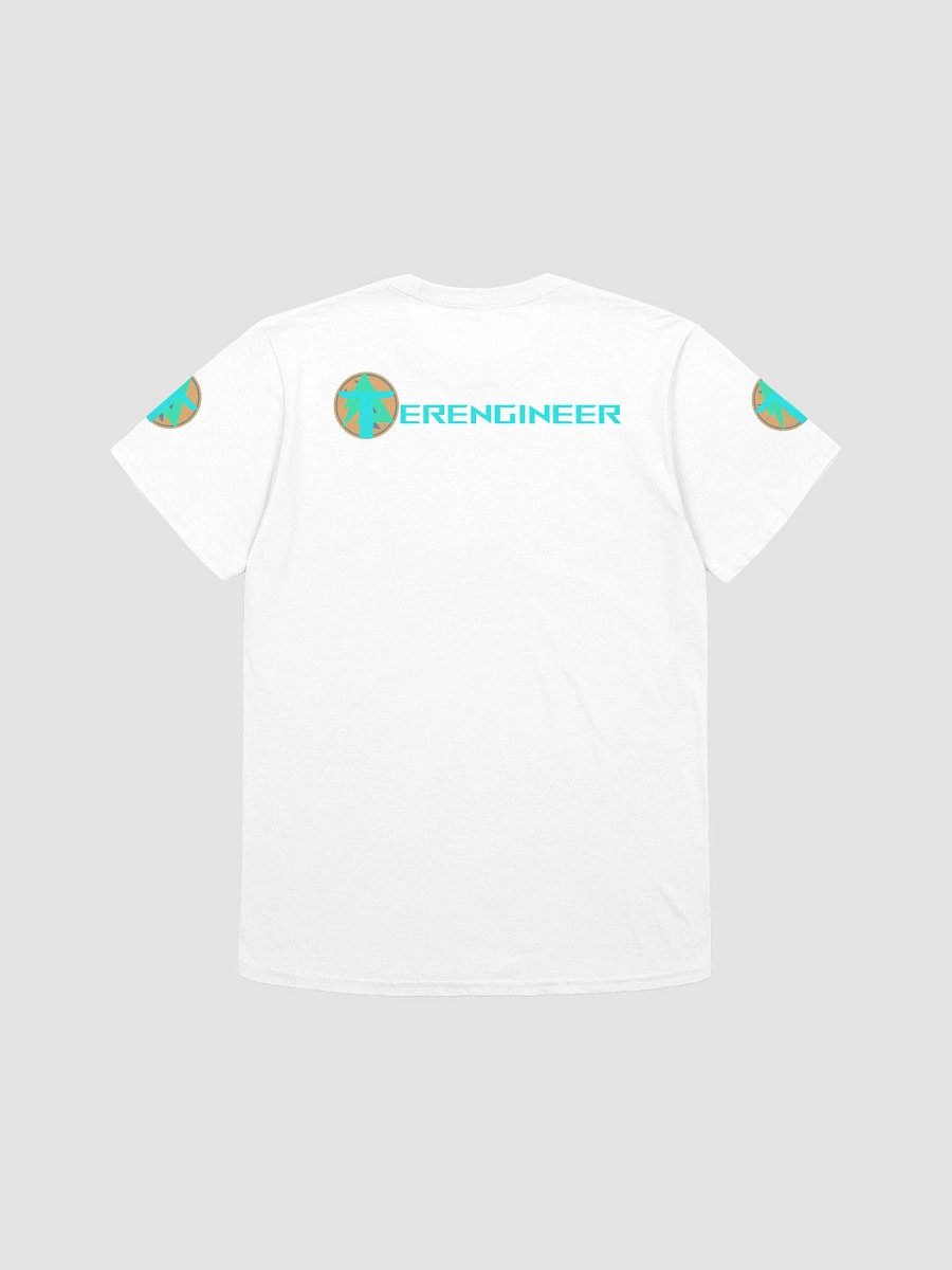 Terengineer Normal Softstyle T-Shirt (Black/White) product image (3)