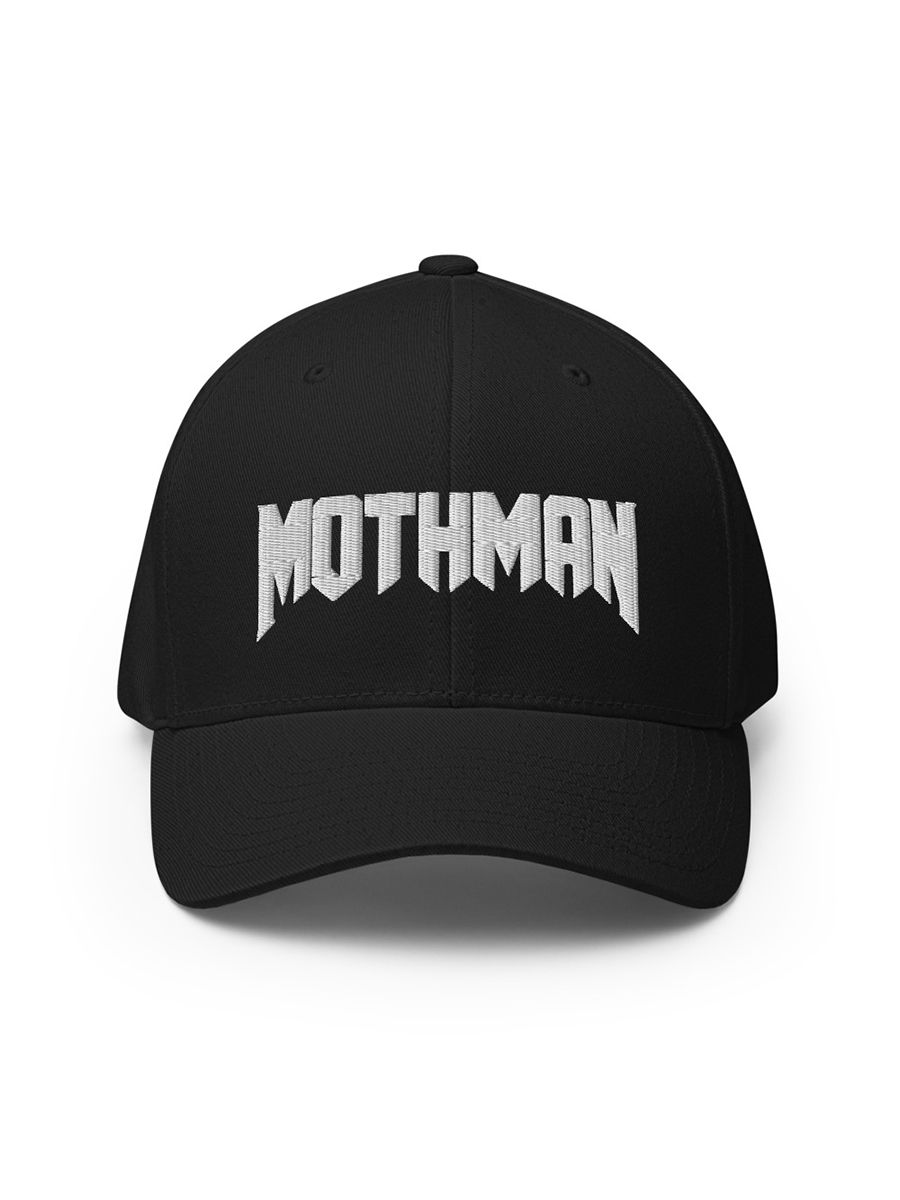Mothman DOOM Flexfit Structured Cap product image (1)