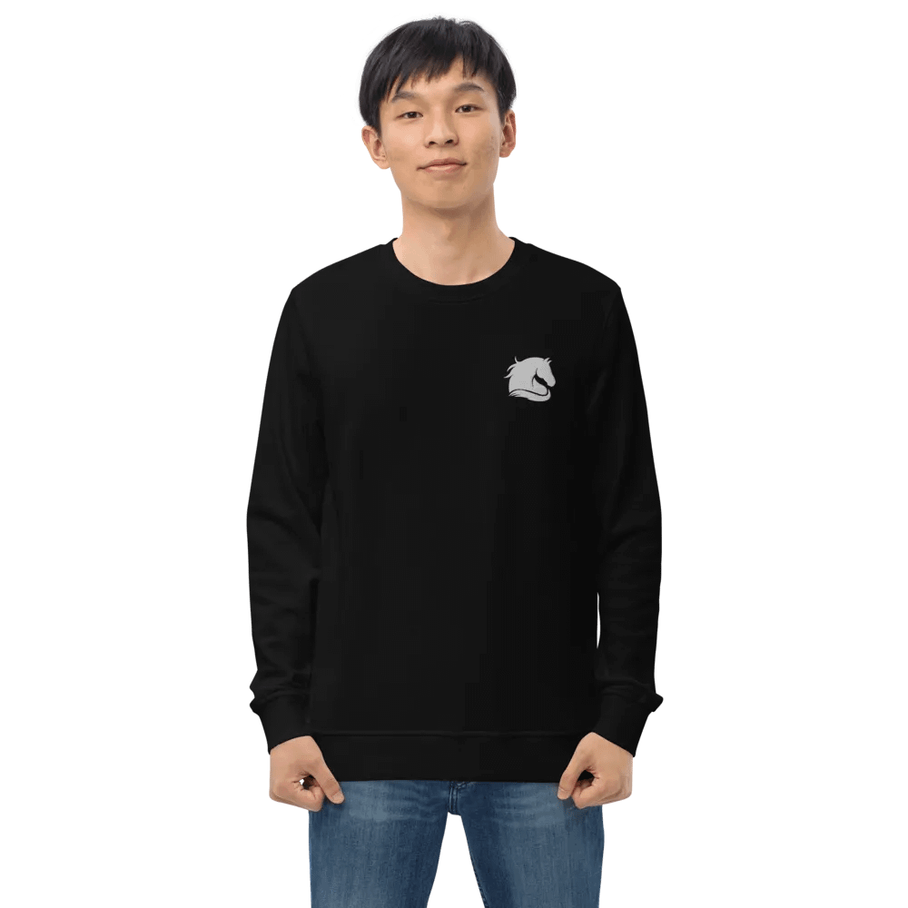 S7 Horse Logo SOL'S Unisex Organic Sweatshirt product image (4)