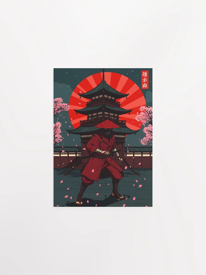 Shadow of the Cherry Blossom Temple Poster product image (1)