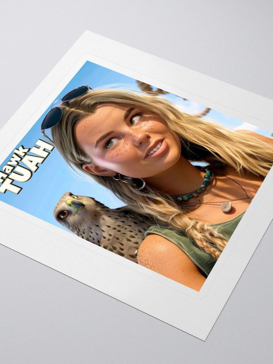 Hawk Tuah Cartoon Sticker product image (3)