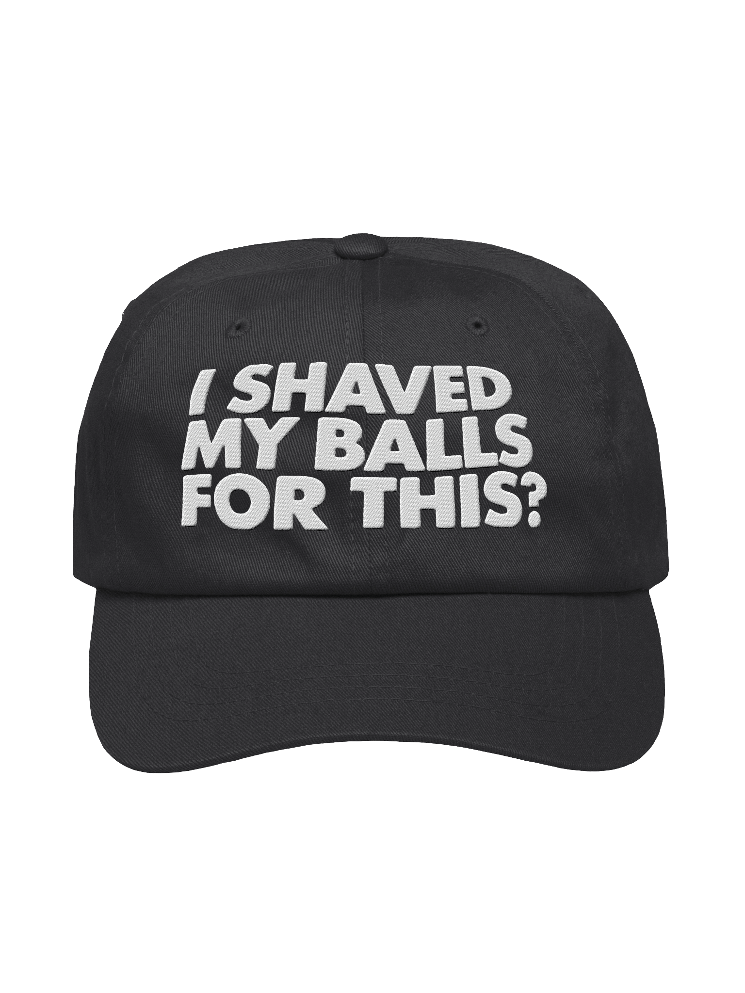 I Shaved My Balls For This? Embroidered Dad Hat product image (3)
