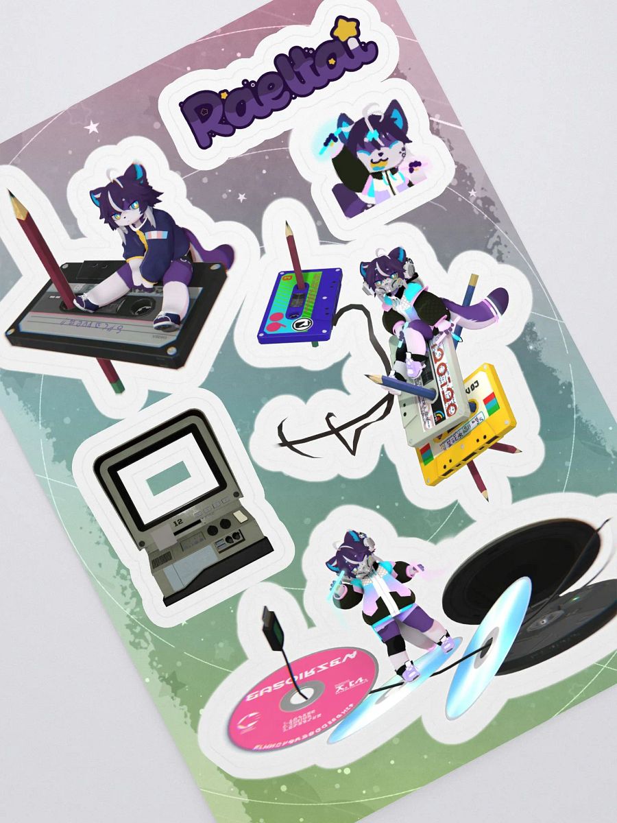 Raeltai Sticker Sheet product image (1)