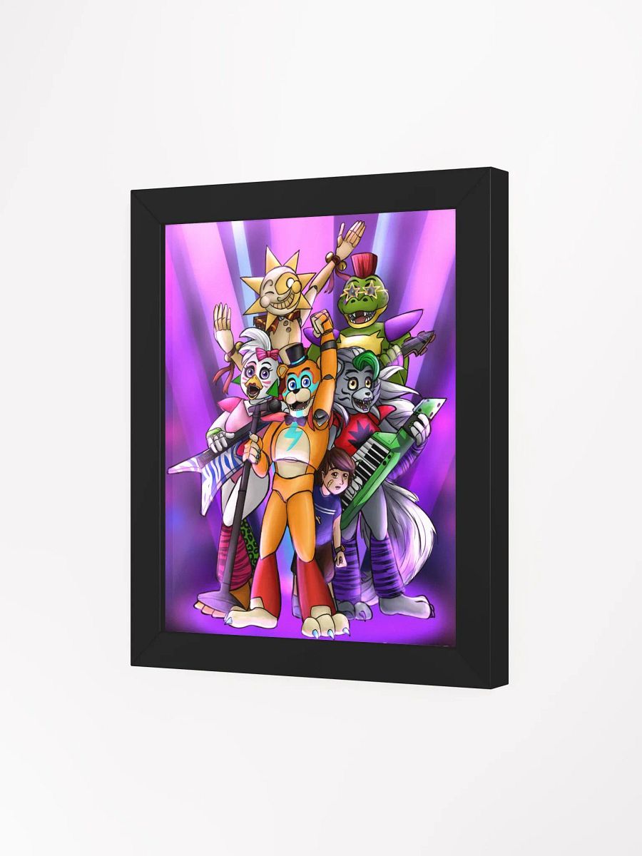 FNAF:SB "Let's Rock!" Framed Print product image (3)