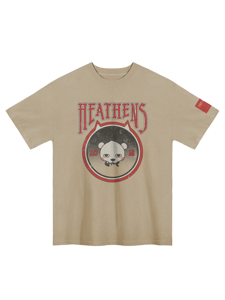 Vintage Oversized Heathen T-shirt product image (1)