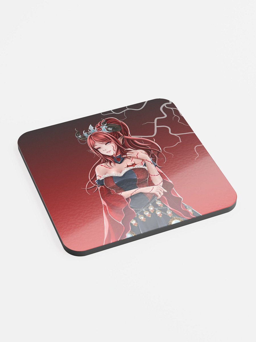 Demonic Elegance Vixenrhea Cork Coaster product image (2)