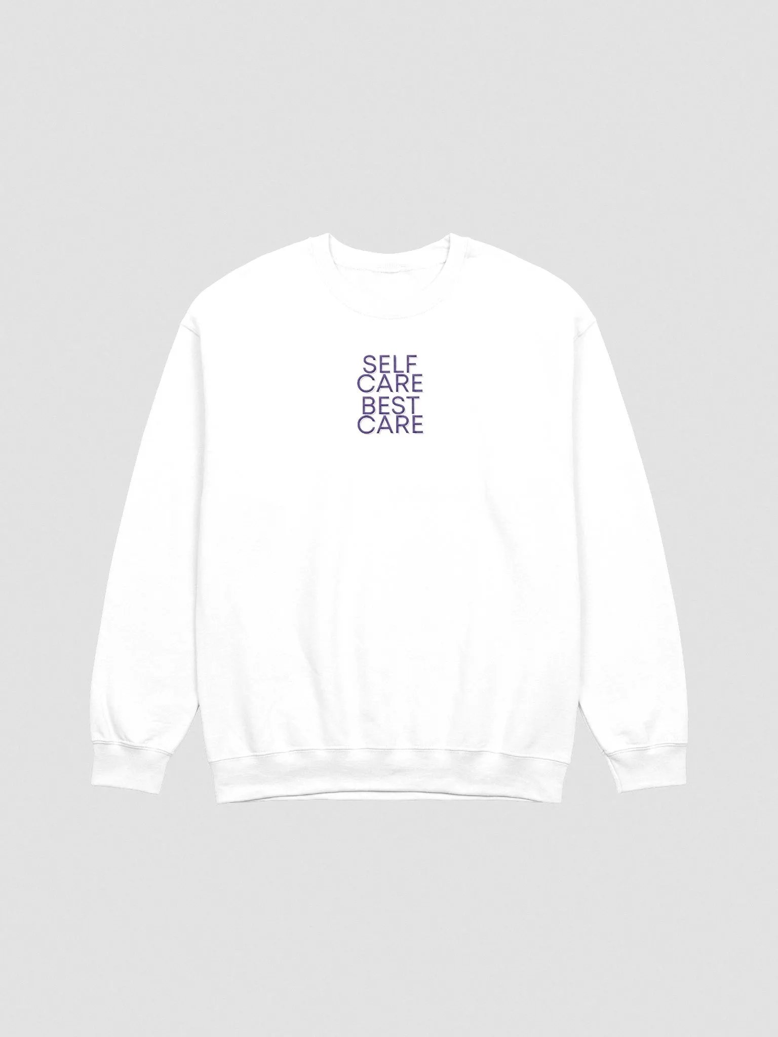 Self Care Best Care Embroidered Crewneck product image (5)