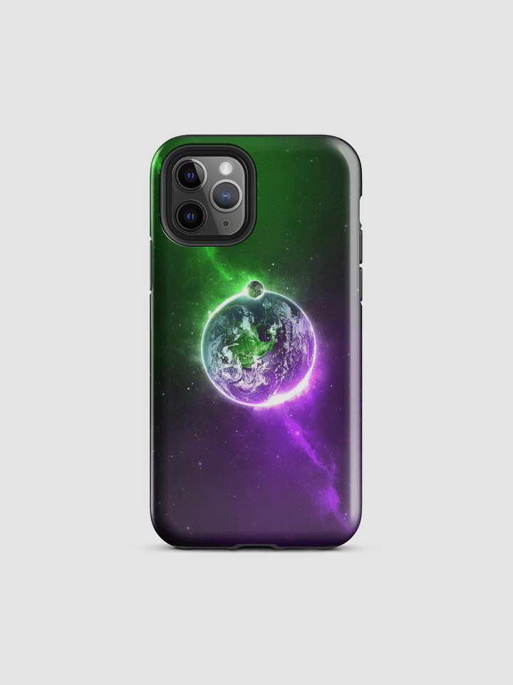 Green&Purple Space Tough Case for iPhone® product image (2)