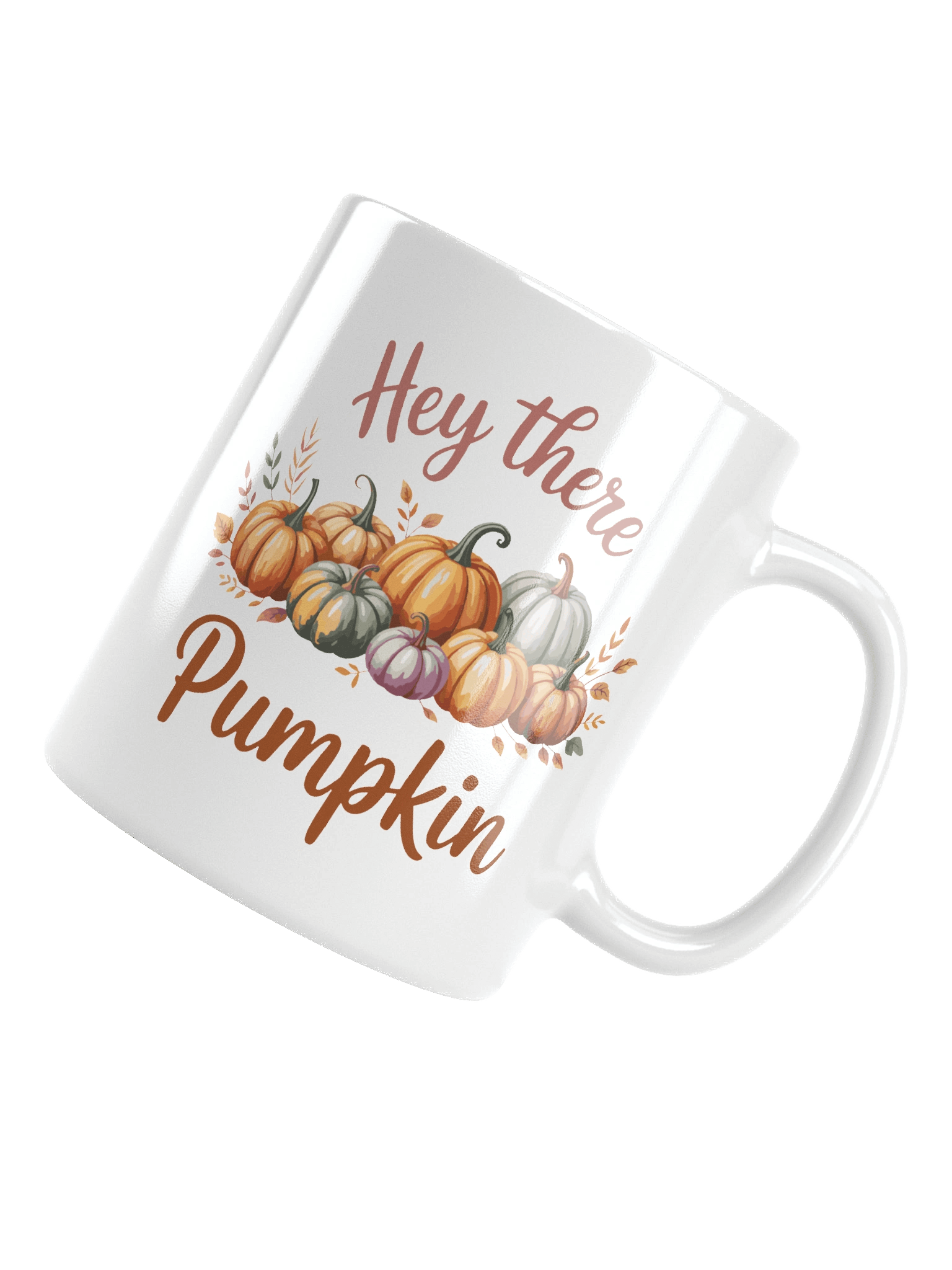 Hey There Pumpkin White Glossy Mug product image (13)