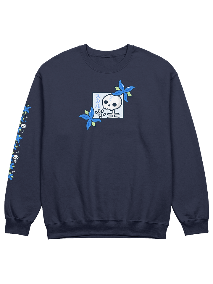 Skulls n Hydrangeas Sweatshirt product image (1)