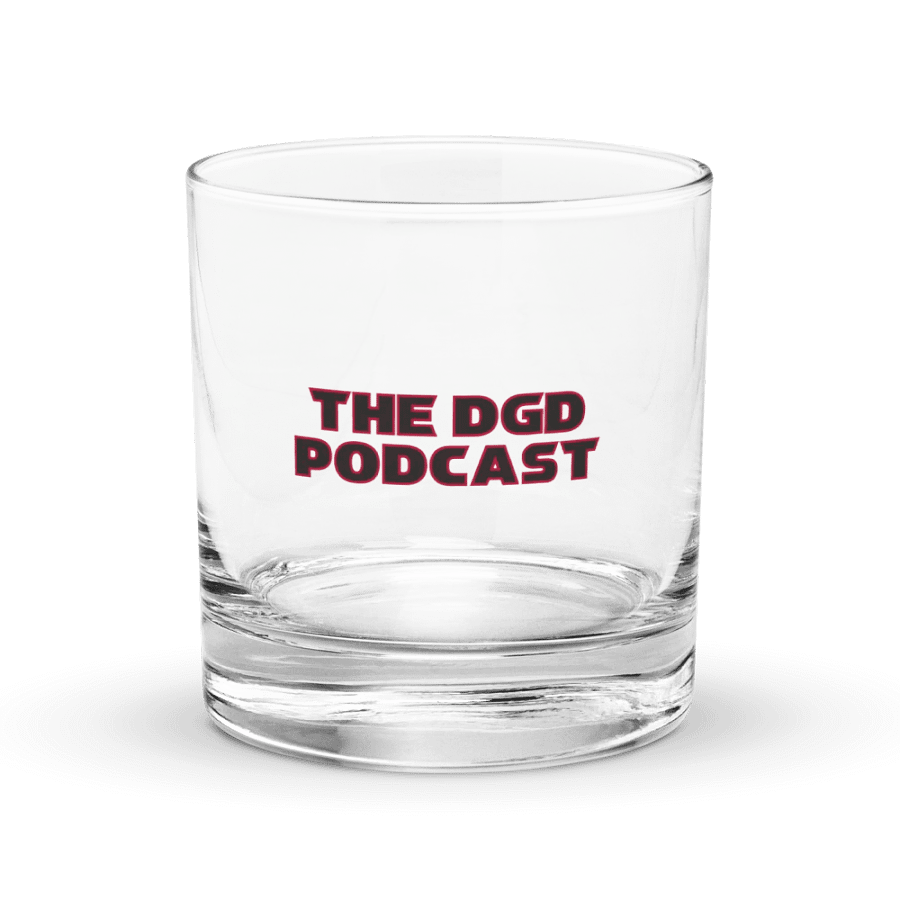 DGD Podcast Logo Glass product image (1)