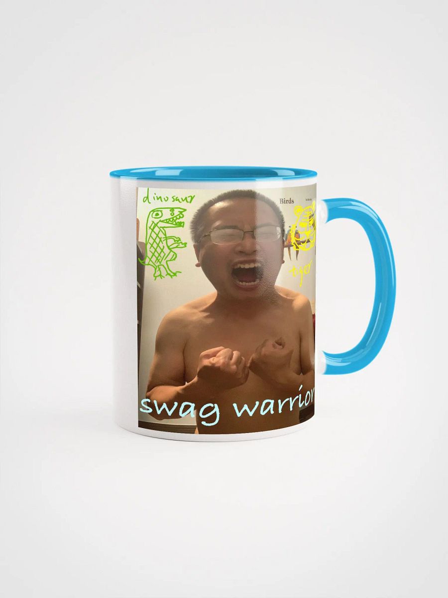 Ceramic Mug with Color Inside: swag warrior 2.0 product image (10)