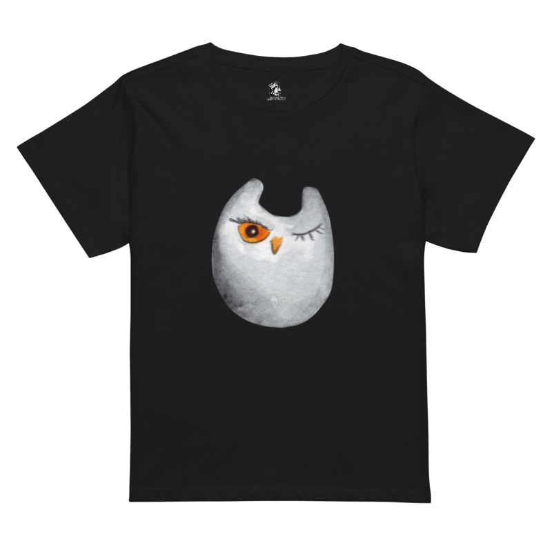 OWL COTTON HERITAGE WOMEN'S HIGH-WAISTED TEE product image (6)