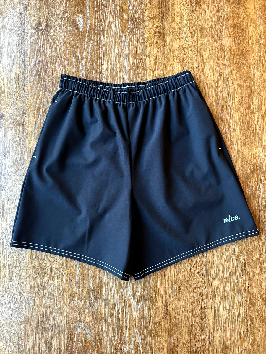 Nice. Track Shorts (Black) product image (1)
