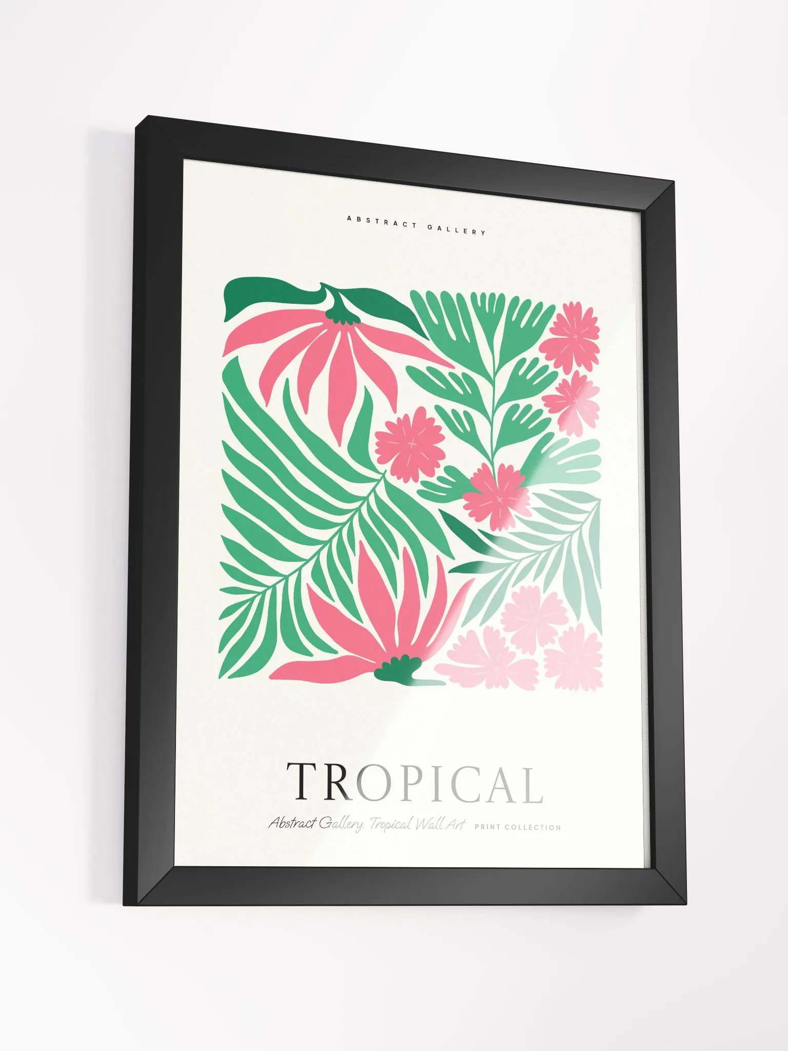 Floral Harmony - Framed Poster product image (3)
