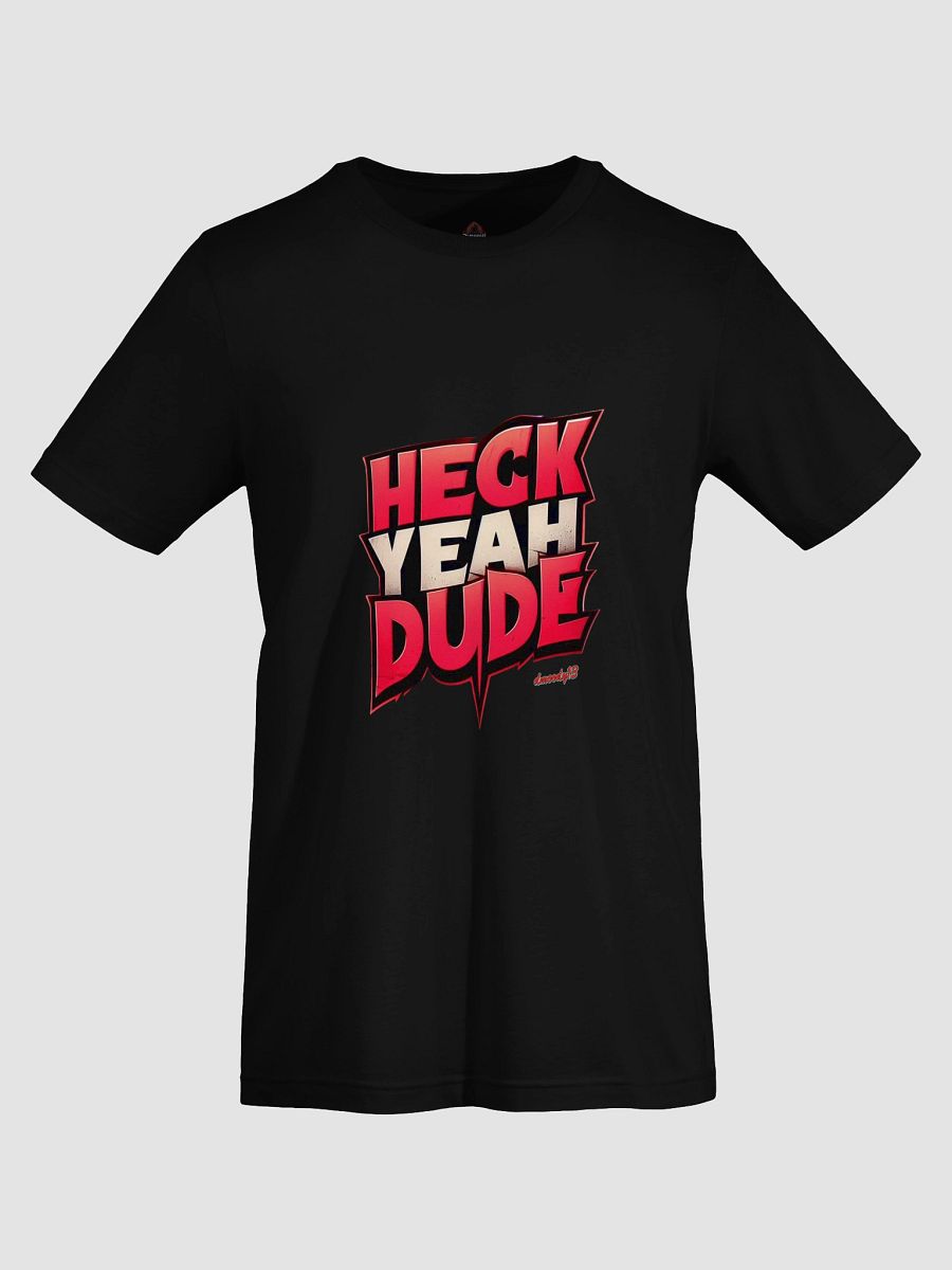 HECK YEAH DUDE Bella+Canvas t-shirt product image (44)