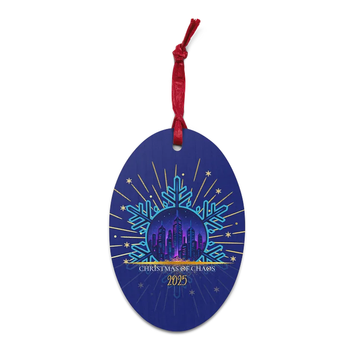 Christmas of Chaos 2025 Christmas ornament product image (2)