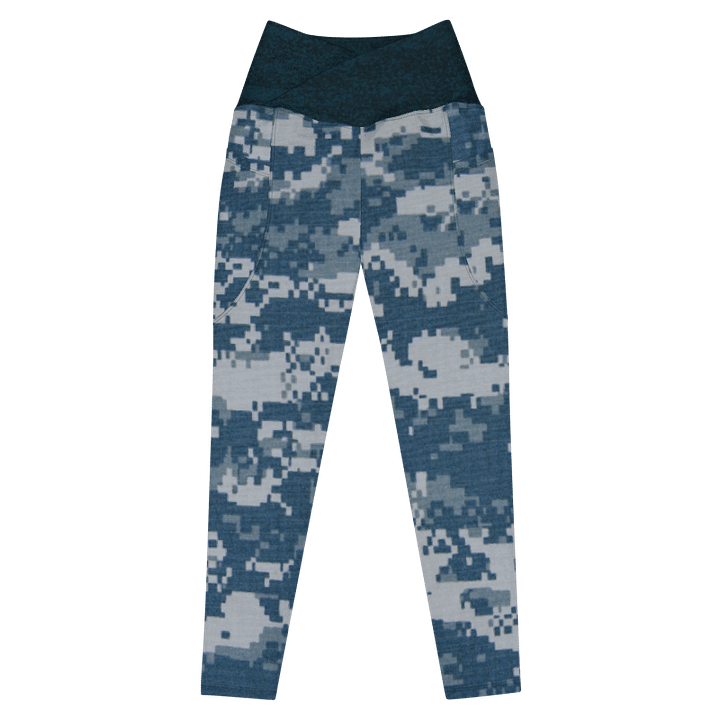U.S. Navy Camouflage Crossover Leggings product image (1)