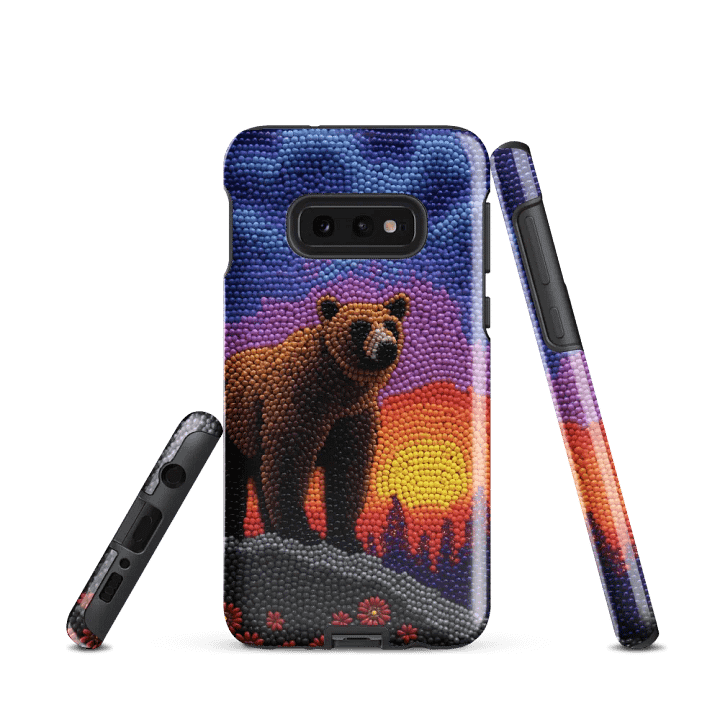 Bear at Sunrise Faux-Beaded Samsung® Tough Case product image (2)