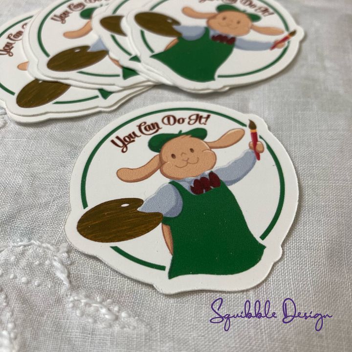 Vinyl Sticker - You can Do It product image (2)